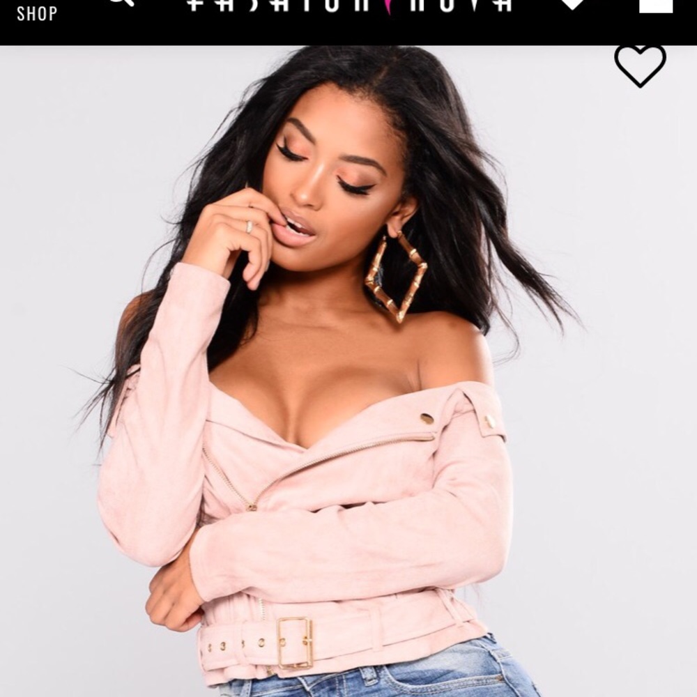 Off the should jacket
